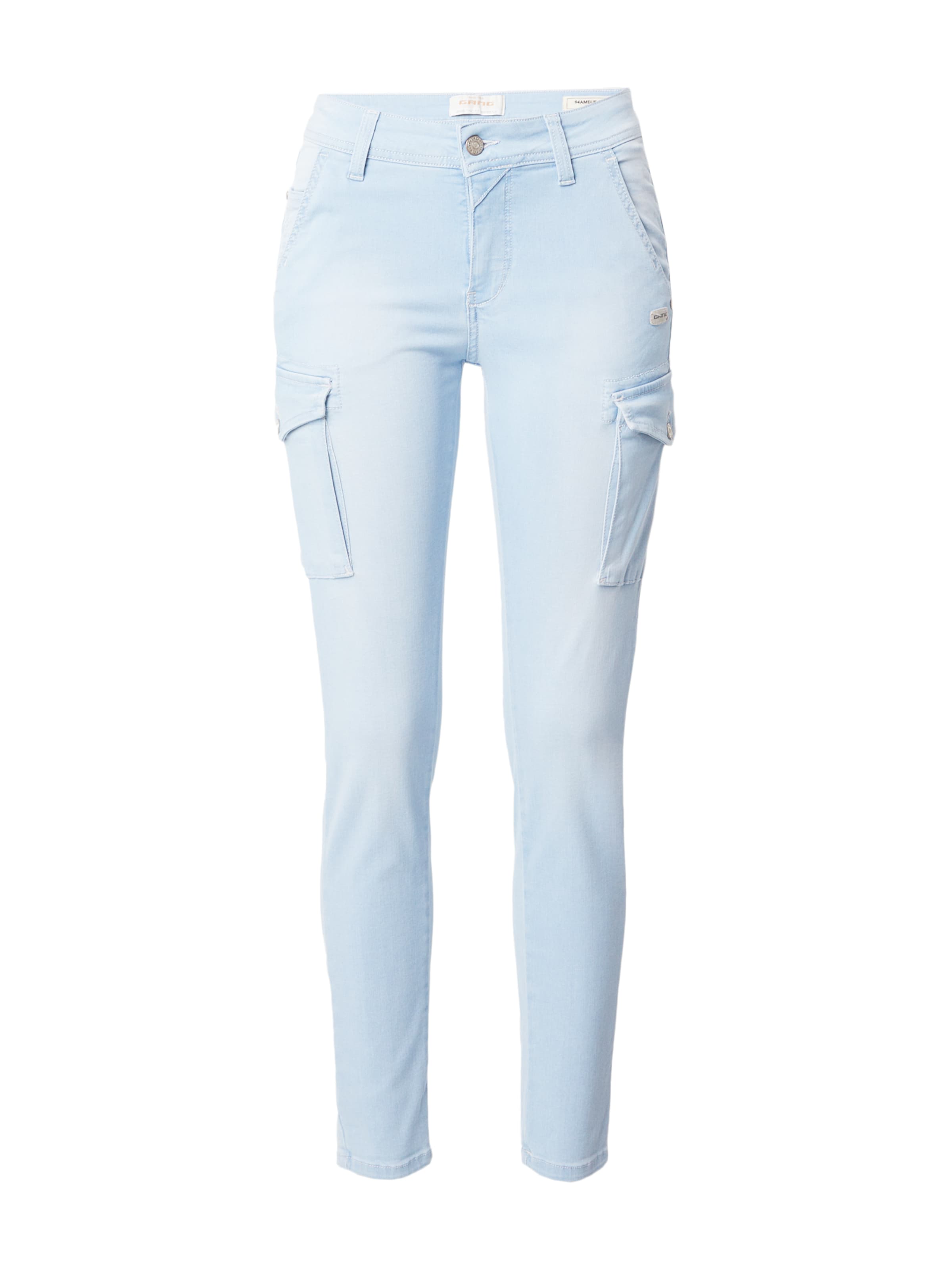 Jeans cargo '94Amelie' Gang en bleu : devant