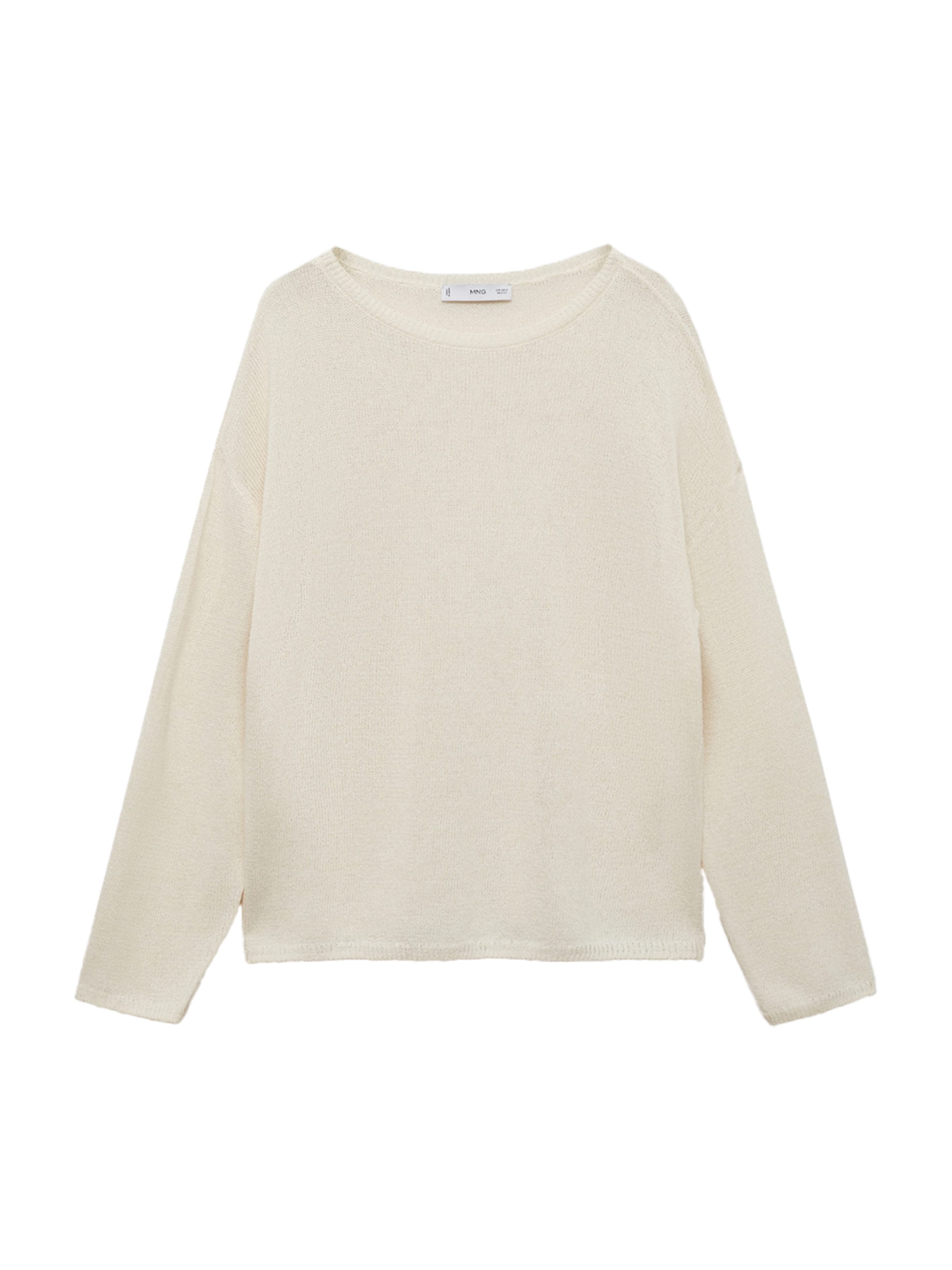 MANGO Sweater 'SOLETE' in Beige: front