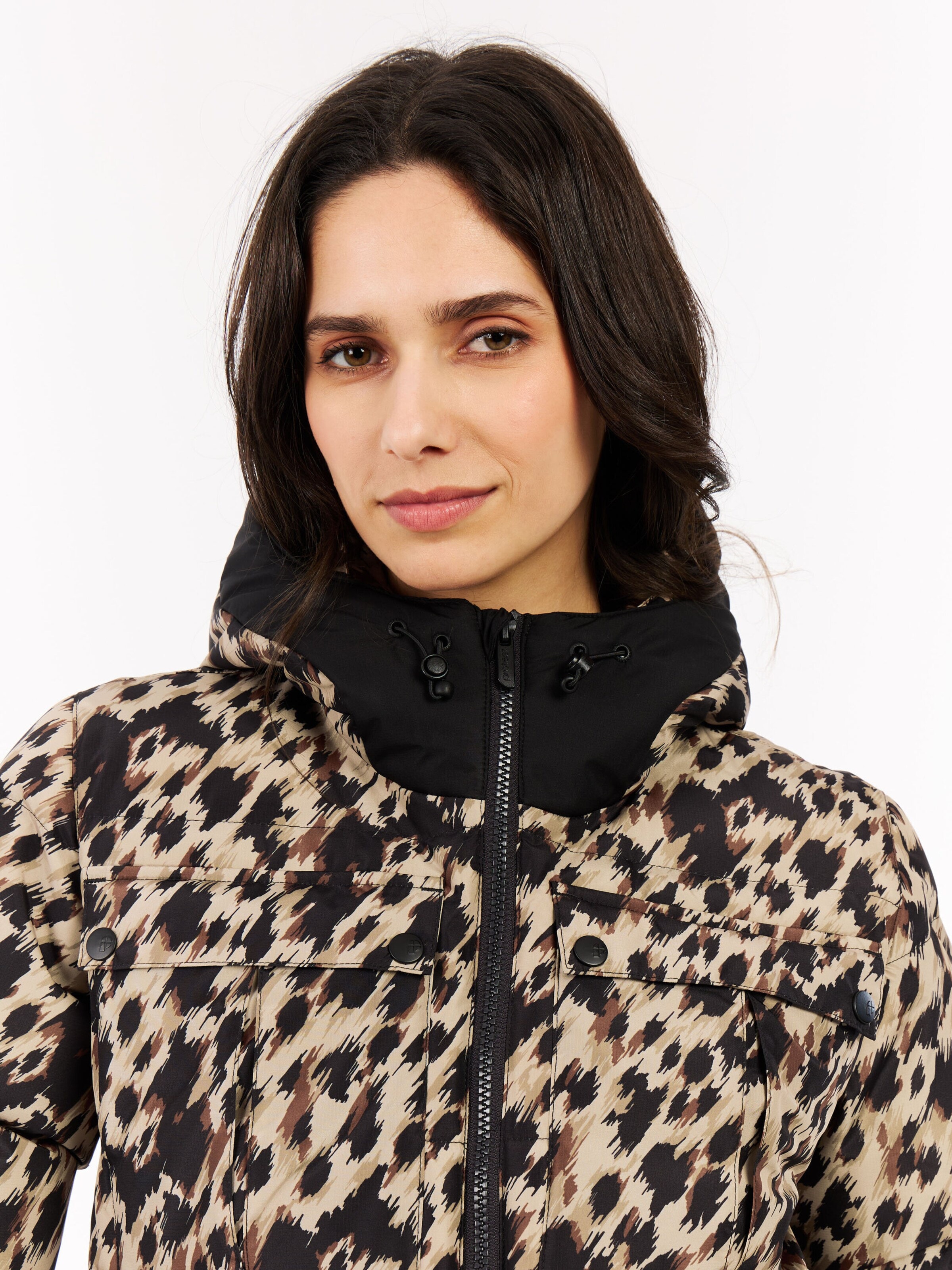 PROTEST Sportjacke 'PRTJetta'‌‌‌‌‌ in Braun