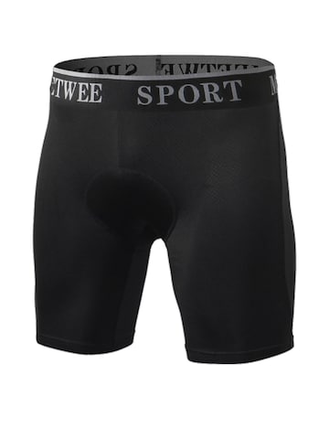 MEETWEE Slimfit Sportbroek in Zwart: voorkant