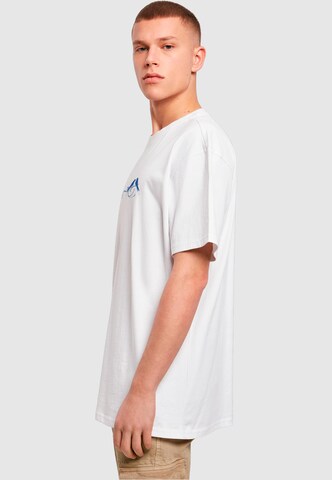 Merchcode T-Shirt 'Love Birds' in Weiß