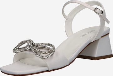 ABOUT YOU Strap Sandals 'Amalia' in White: front