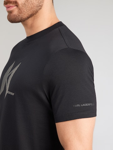 Karl Lagerfeld Тениска в черно