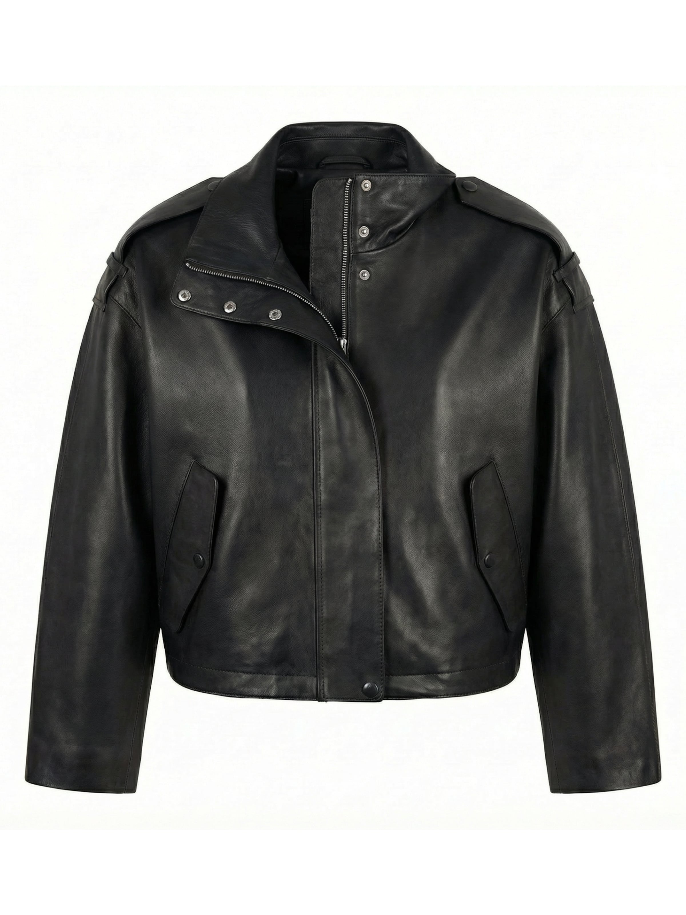 RICANO Between-Season Jacket 'Debora' in Black: front