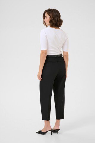 Kaffe Regular Trousers in Black