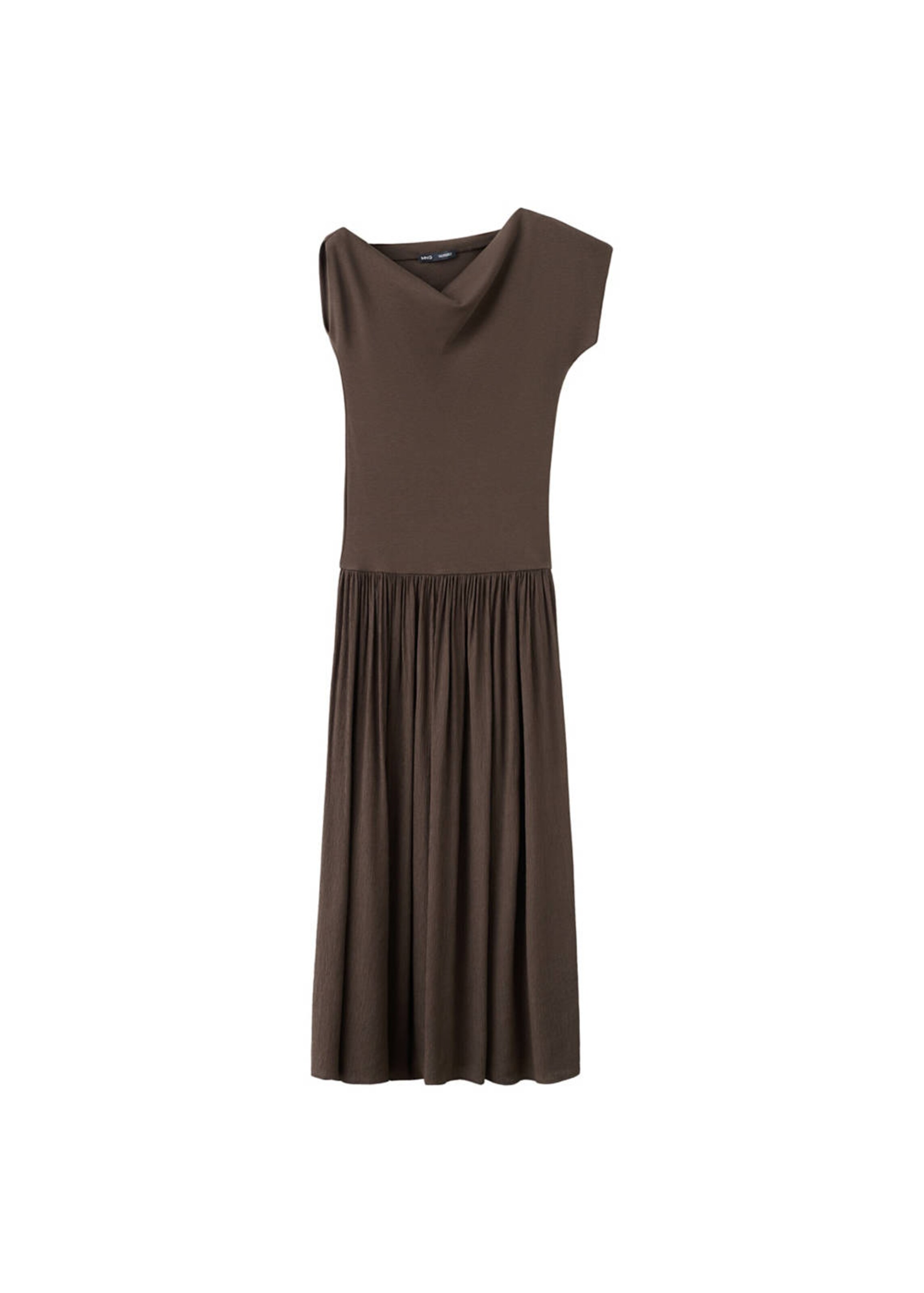 MANGO Kleid 'Gelato' in Braun: Vorderseite