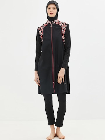 C&City Badeanzugkleid in Schwarz