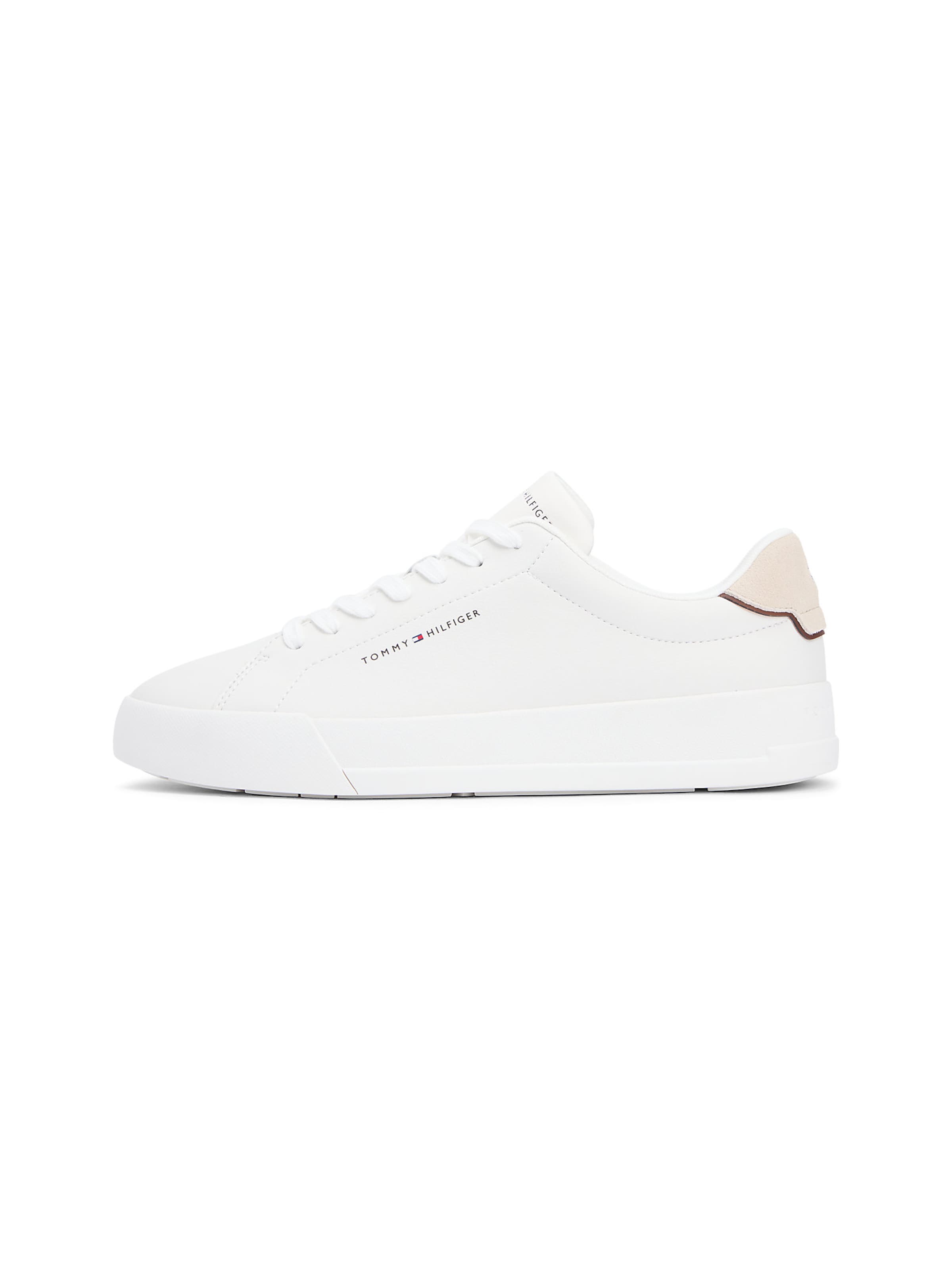 TOMMY HILFIGER Platform trainers 'Court Ess' in Beige: front