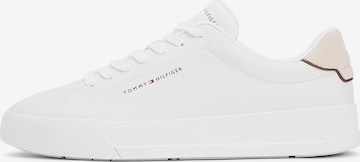 TOMMY HILFIGER Platform trainers 'Court Ess' in Beige: front
