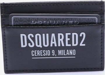 DSQUARED2 Geldbörse / Etui One Size in Schwarz: predná strana