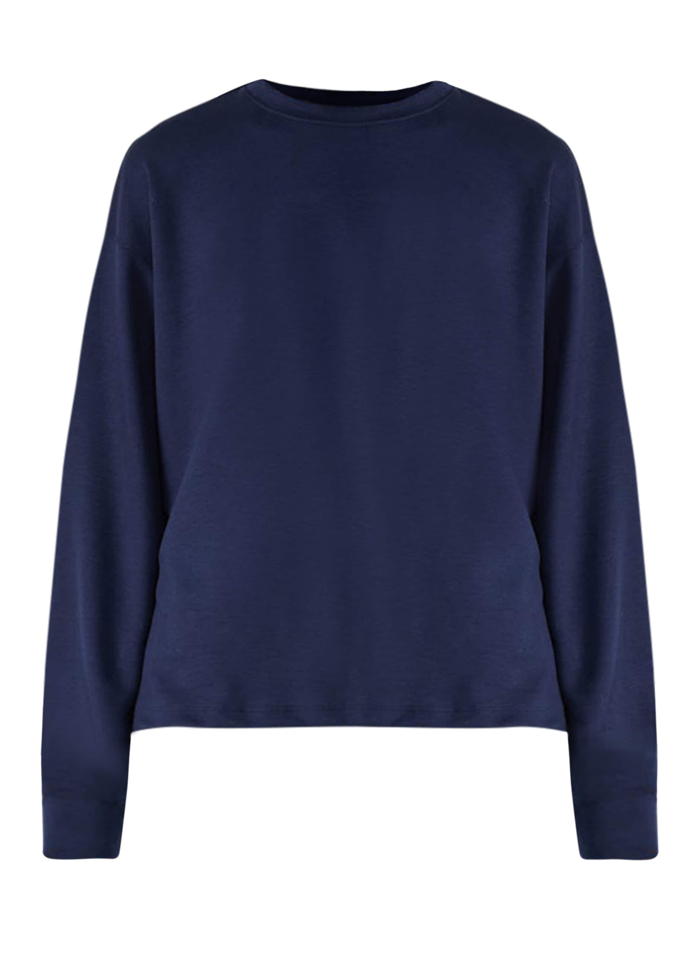 No Matter What Pullover in Blau: Vorderseite