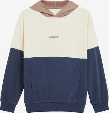 Sweat-shirt s.Oliver en beige : devant