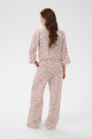 Wide Leg Pantalon 'CRBellis' Cream en beige