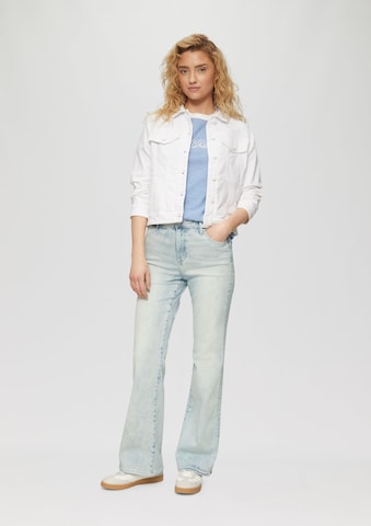 s.Oliver Flared Jeans 'Selina' in Blauw