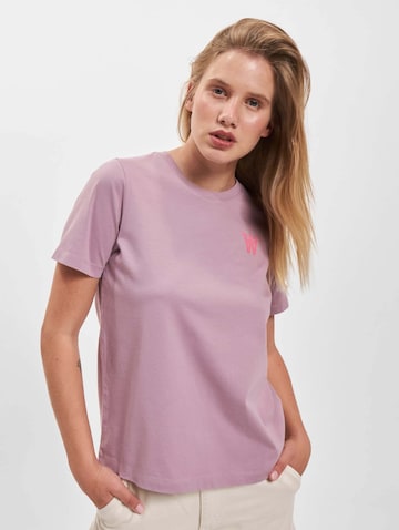 WOOD WOOD Shirt 'Mia' in Lila: voorkant