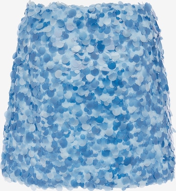 myMo at night - Saia em azul: frente