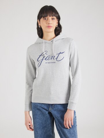 GANT Sweatshirt in Grau: Vorderseite