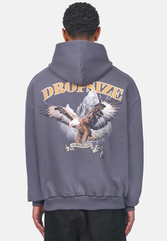 Dropsize Sweatshirt 'Eagle' in Grijs: voorkant