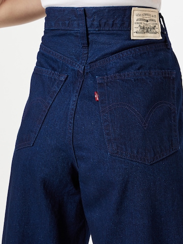 LEVI'S ® Loosefit Farmer 'WellThread® High Loose Jeans' - kék