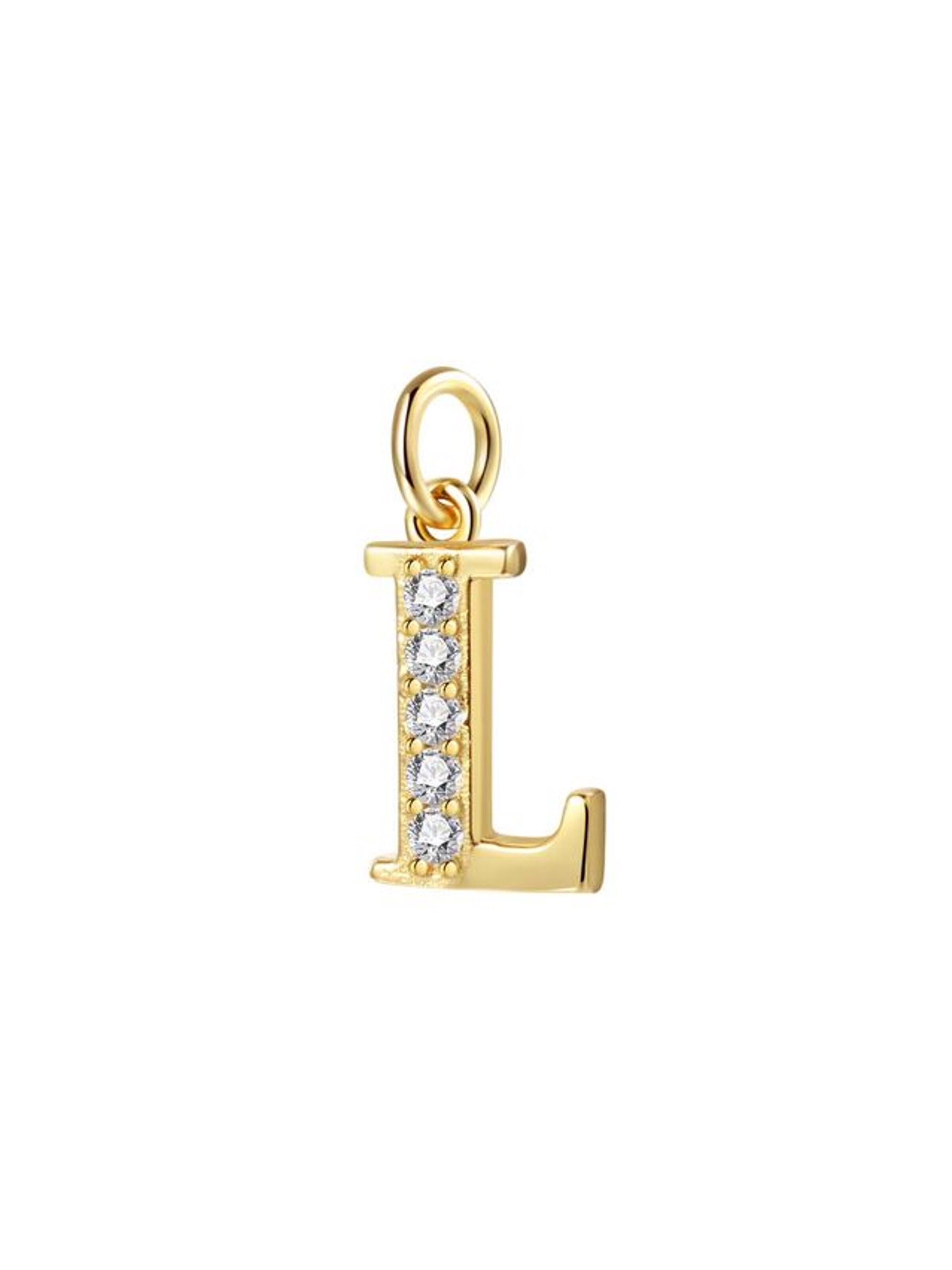 Hey Happiness Ketting 'Letter L' in Goud