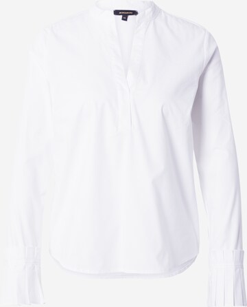 MORE & MORE - Blusa en blanco: frente