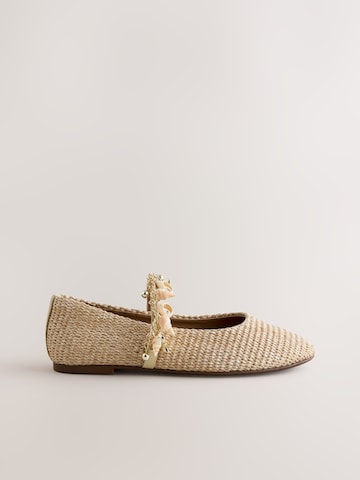 Next Ballerina met riempjes 'Forever Comfort' in Beige