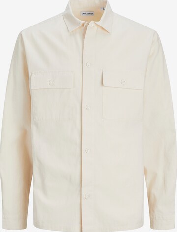 JACK & JONES Comfort Fit Hemd 'Evenice' in Beige: predná strana