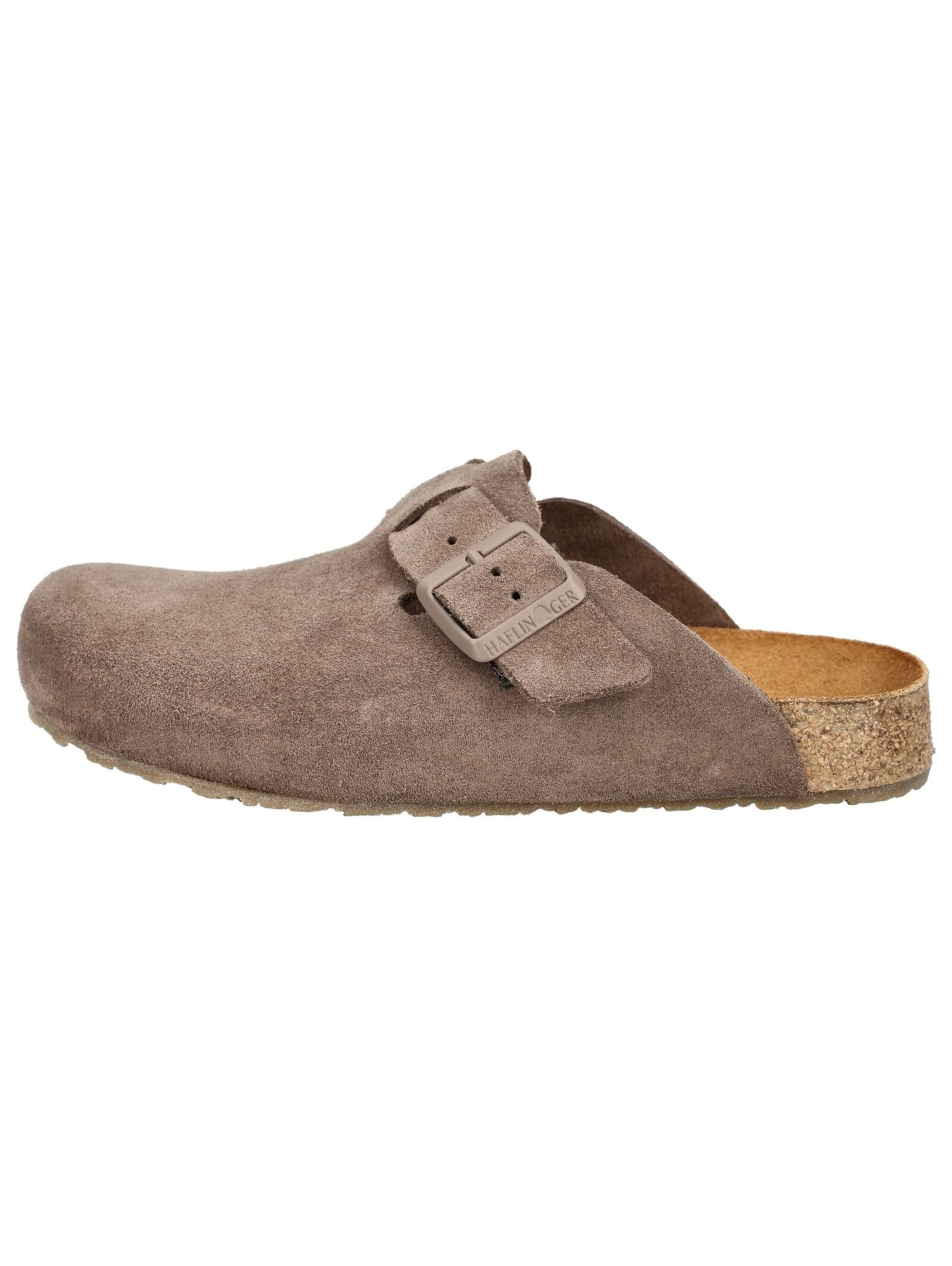 HAFLINGER Slipper in Brown