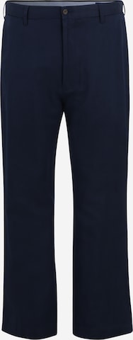 Polo Ralph Lauren Big & Tall Flared Trousers in Blue: front