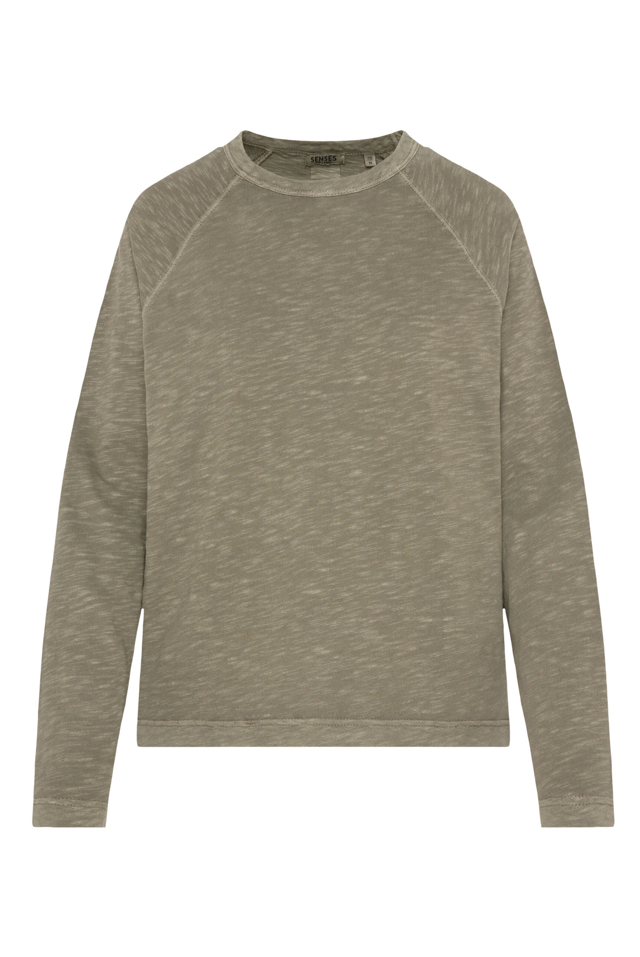 SENSES.THE LABEL Shirt in Green: front