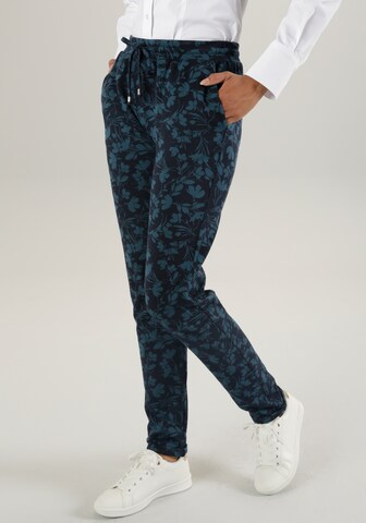 Aniston SELECTED Loose fit Pants in Blue: front