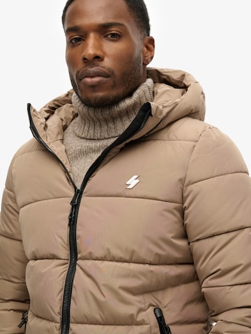 Superdry & Co Winter Jacket in Brown