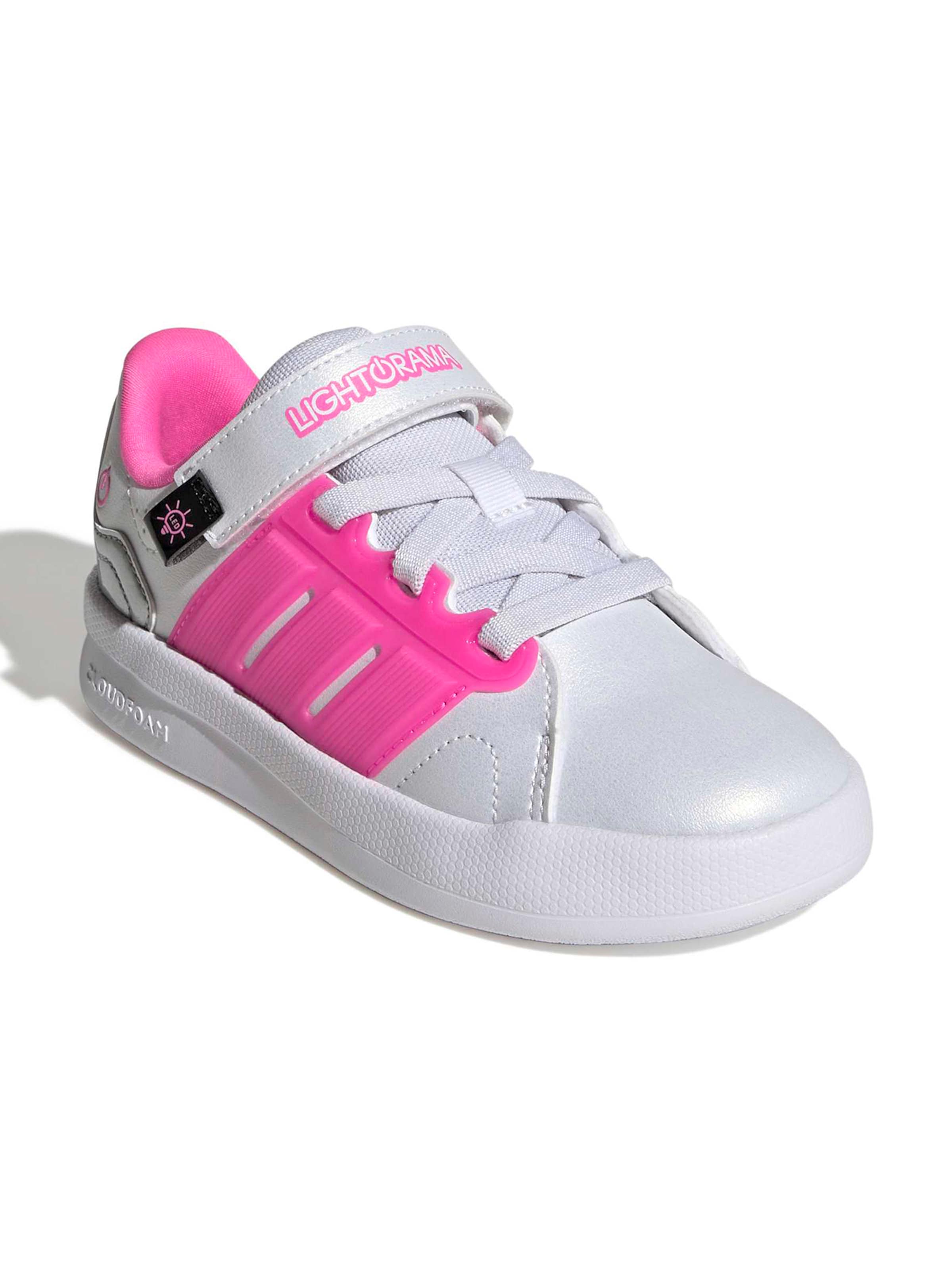 ADIDAS SPORTSWEAR Sportsko 'LIGHTORAMA COURT' i vit: framsida
