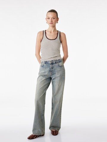 Koton Loosefit Jeans in Blauw: voorkant