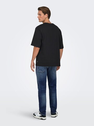 Only & Sons Tapered Jeans 'ONSYOKE' in Blue