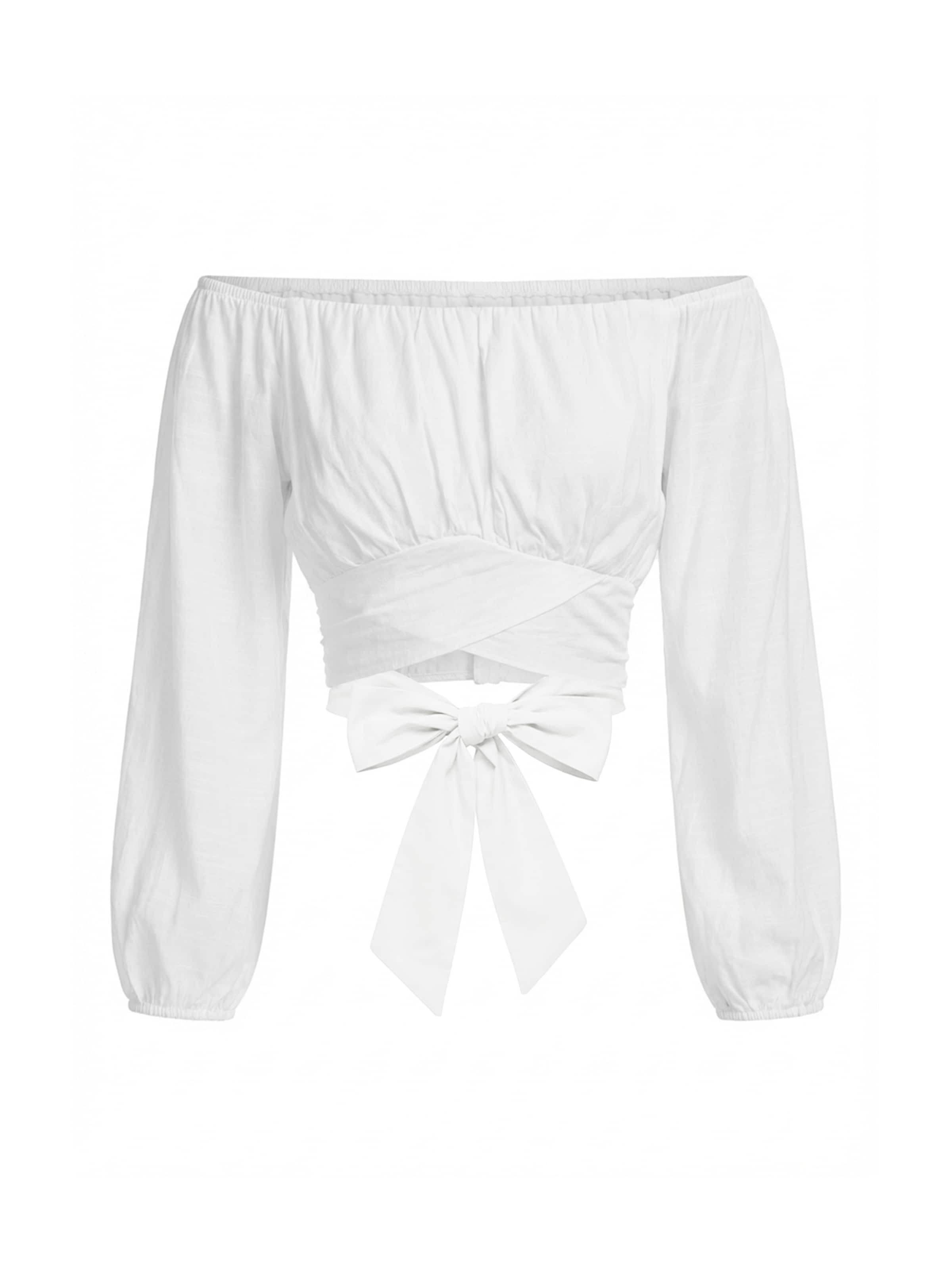 Imily BelaBluza - bijela boja: prednji dio