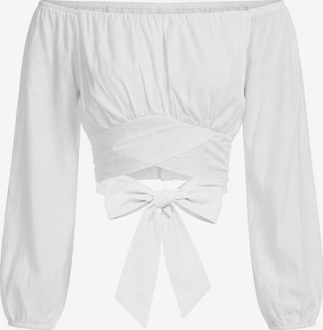 Imily BelaBluza - bijela boja: prednji dio