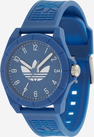 Montre digitale 'PROJECT FOUR' ADIDAS ORIGINALS en bleu : devant