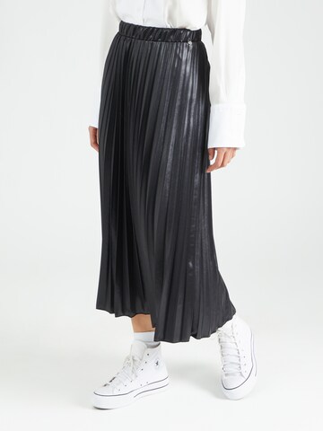 Gonna 'Shiny' di Rich & Royal in nero: frontale