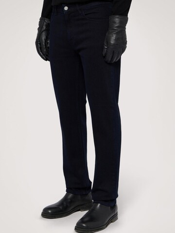 Coupe slim Jean Trussardi en bleu