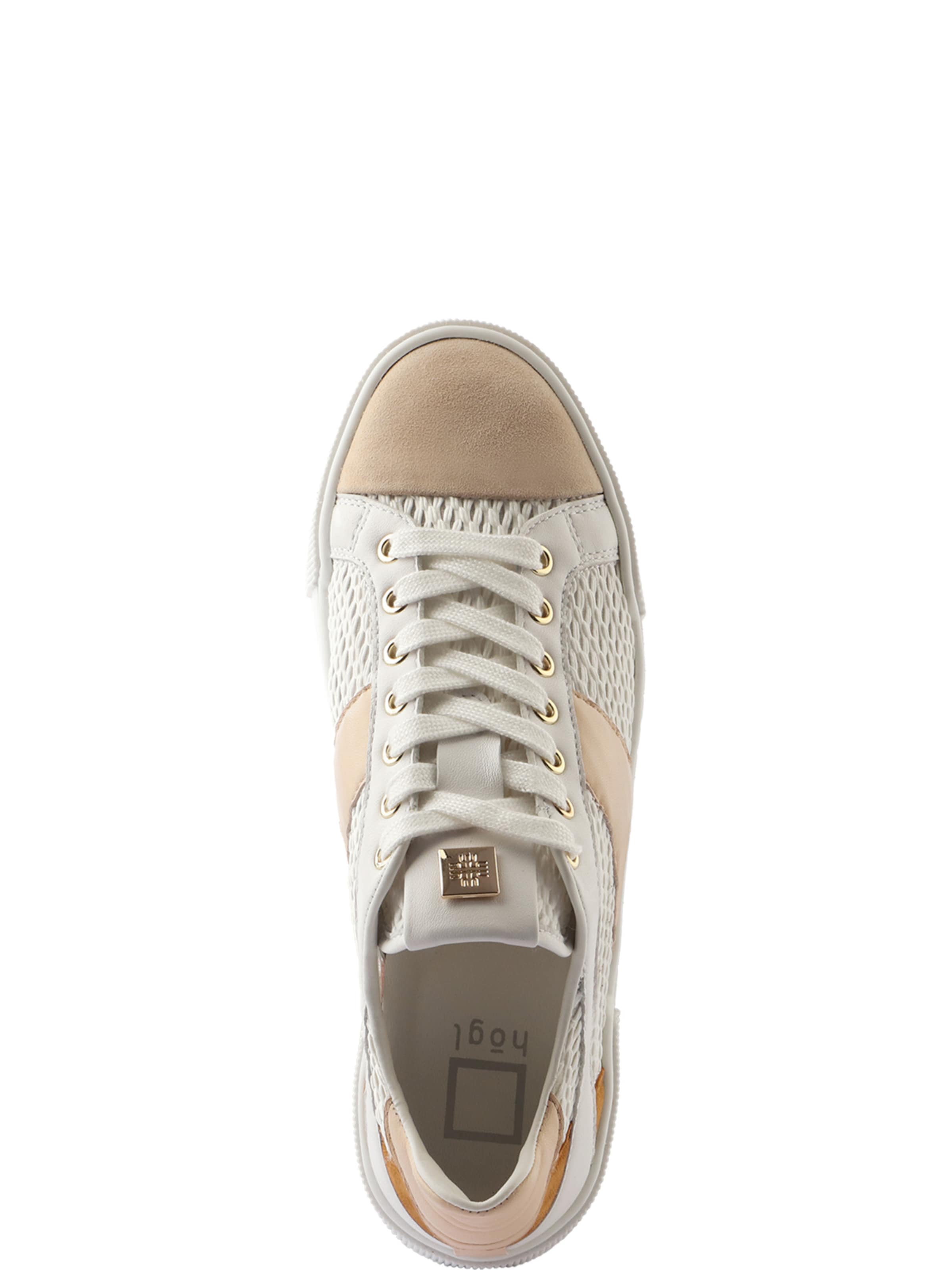 Baskets basses 'Jimmy' Högl en blanc