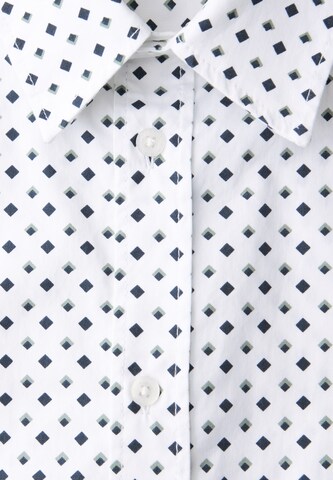Street One MEN Comfort fit Button Up Shirt in White