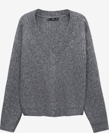 MANGO Sweater 'ROCHI' in Grey: front