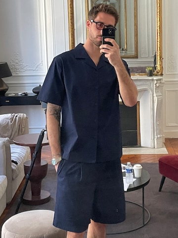 TRAPP Regular Fit Hemd in Blau