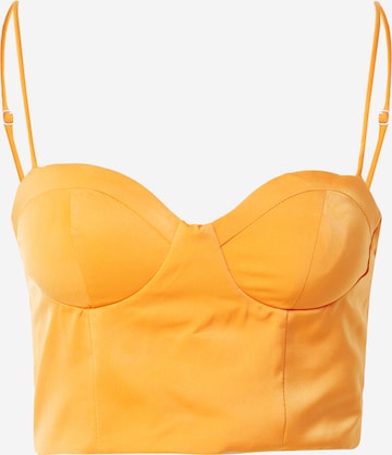 Gina Tricot - Blusa em laranja: frente