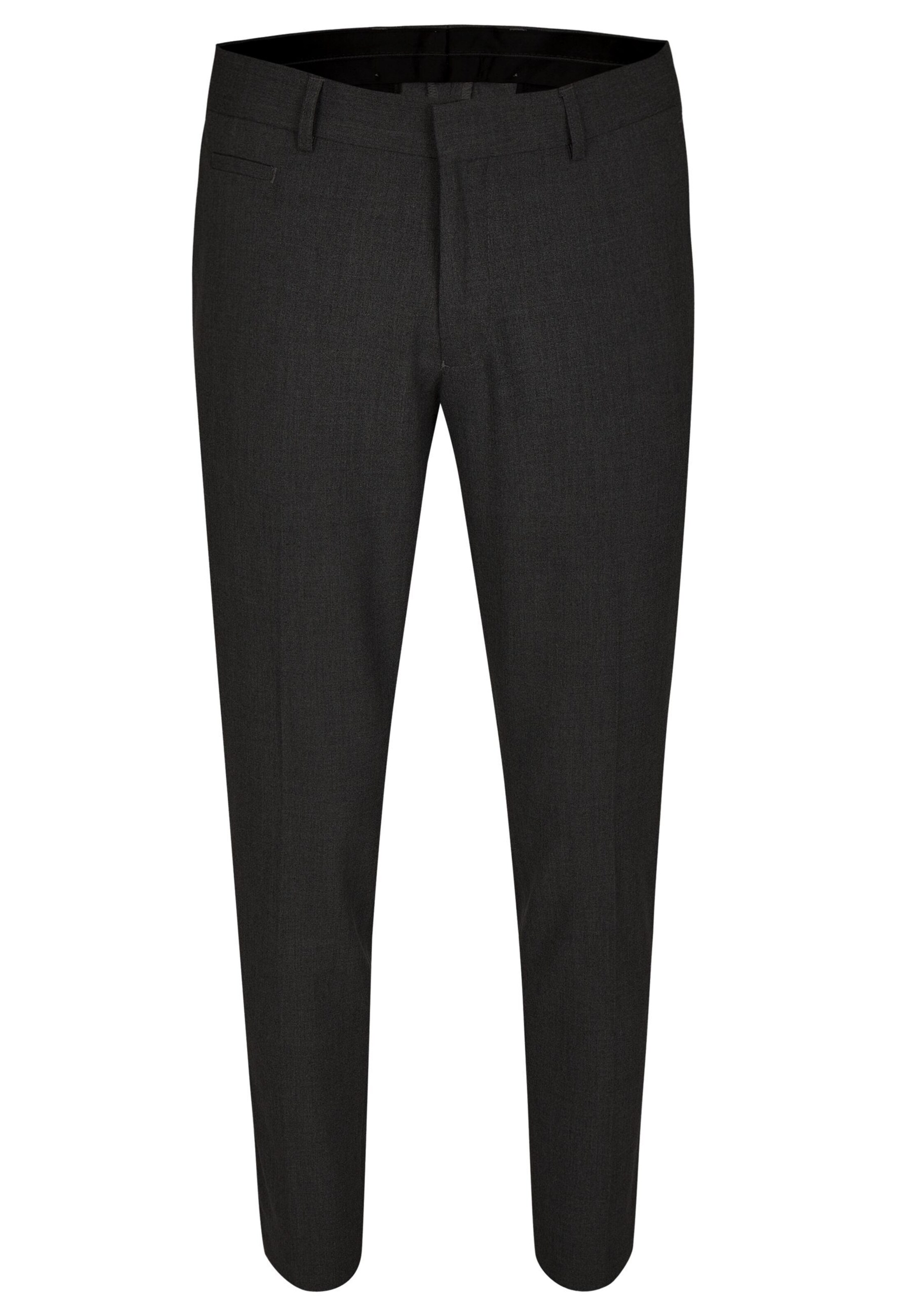 Coupe slim Pantalon Steffen Klein en noir : devant