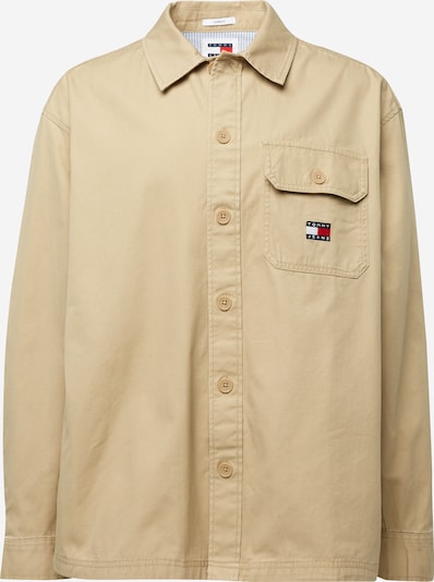 Tommy Jeans Overgangsjakke 'VARSITY HERO' i beige / navy / rød / hvid, Produktvisning