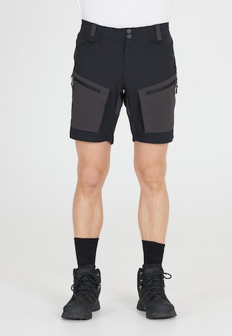 Whistler Regular Outdoor Pants 'Kodiak' in Black: front
