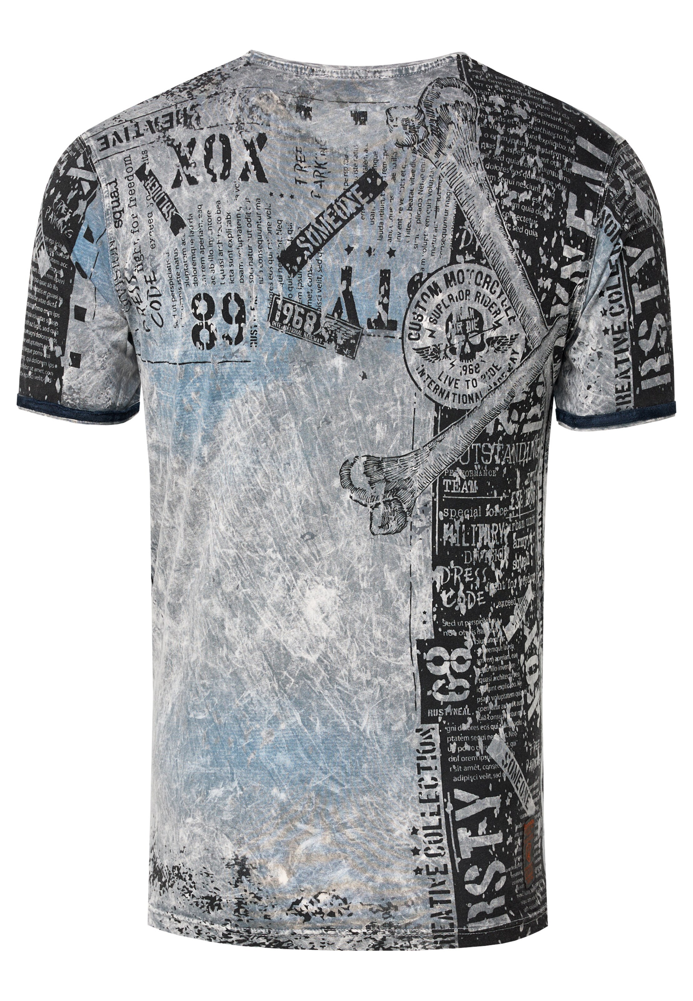 Rusty Neal Shirt in Grey