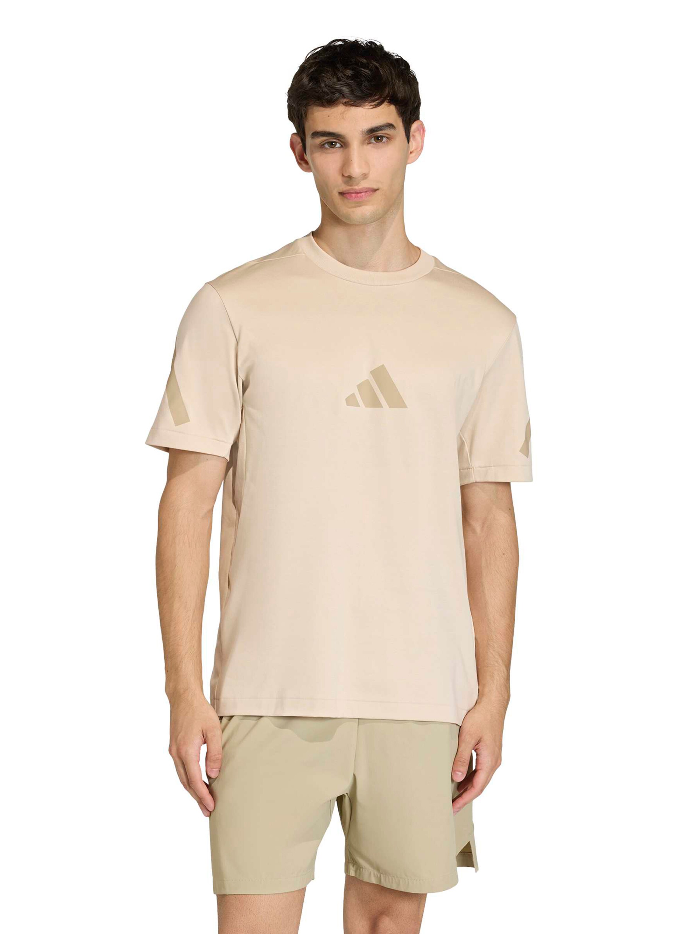 ADIDAS SPORTSWEAR Функциональная футболка 'Z.N.E.' в Бежевый: спереди
